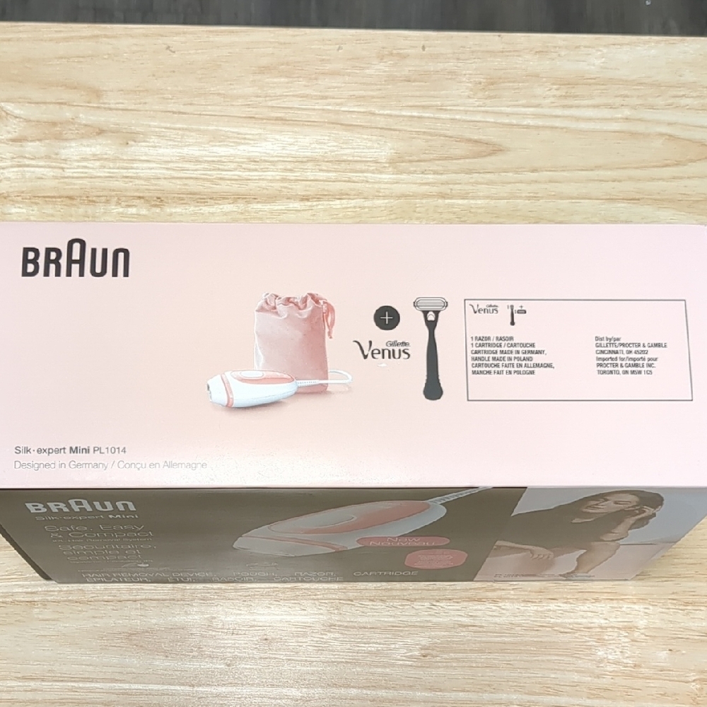BRAUN Silk-expert Mini IPL Hair Removal Device - Pink. NEW SEALED BOX!!! - Picture 5 of 7